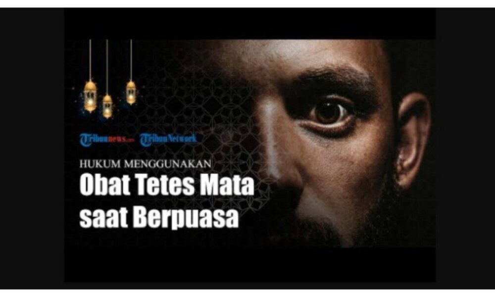 Ilustrasi Tanya Ustaz Hukum Menggunakan Obat Tetes Mata